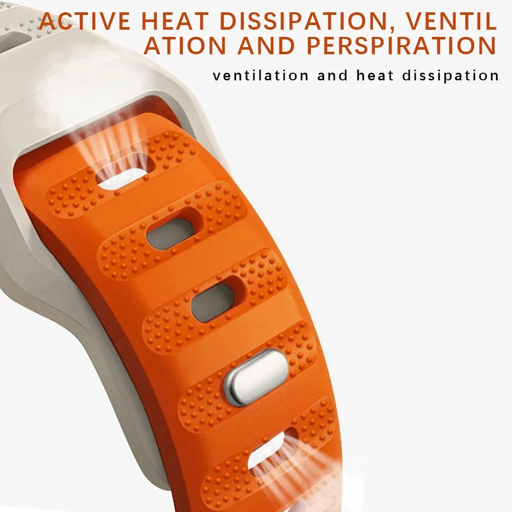 Silicone Replacement Strap - Versatile Smartwatch Wristband Accessory