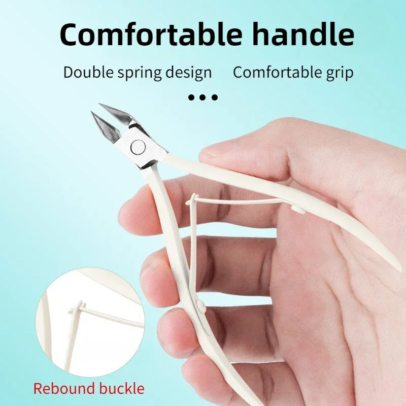 Cuticle Scissors Nail Scissors Set nail scissors set Stainless Steel Sharp Blade Durable Rust Free Nail Care Tool