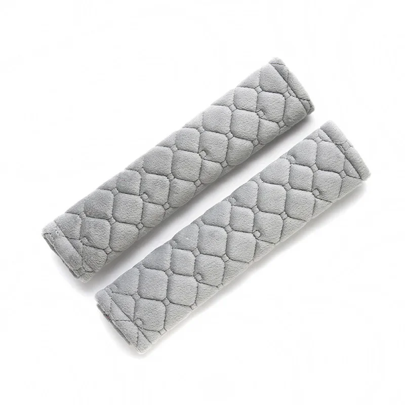 Soft Car Seat Belt Cover Universal Seat Belt Covers Warm Plush Shoulder Cushion Protector Safety Shoulder Protection 1/2pcs seat belt covers