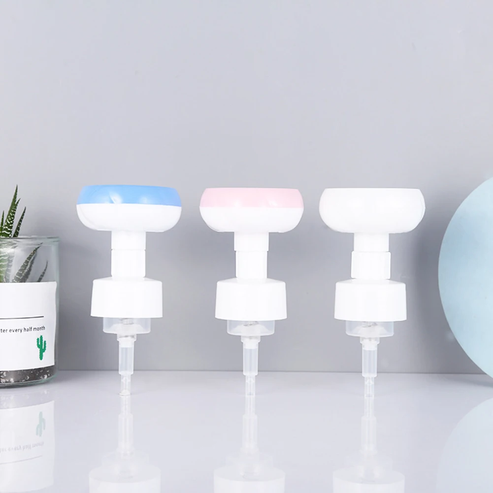 

Soap Bottle Pump Head Dispenser Foaming Lotions Refillable Bottle Flower Pump Head Soap Shampoo Cosmetic Empty Bottle