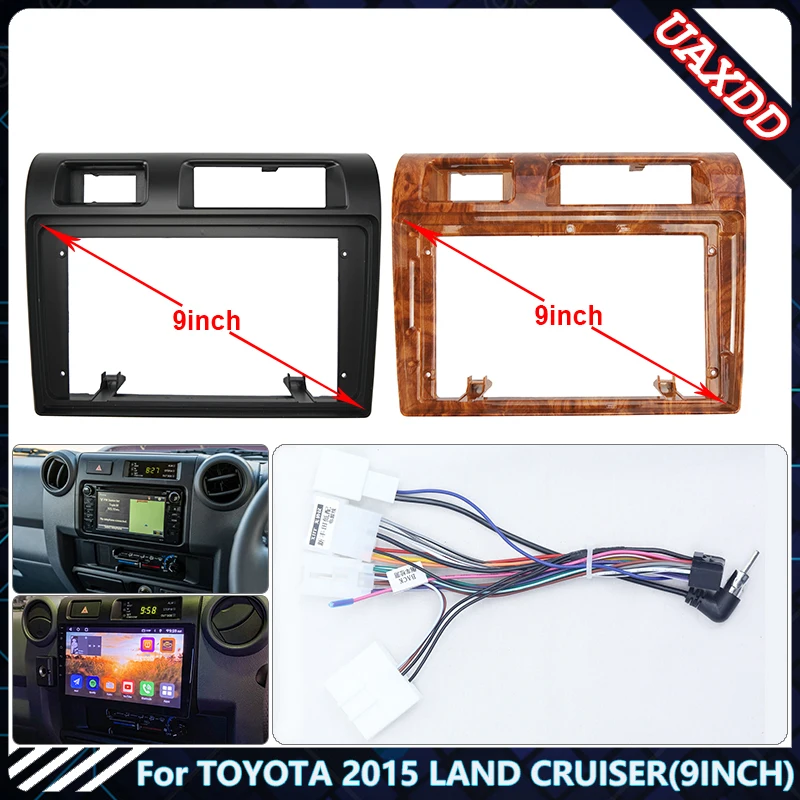 For TOYOTA 2015 LAND CRUISER 9INCH Car dvd radio Android