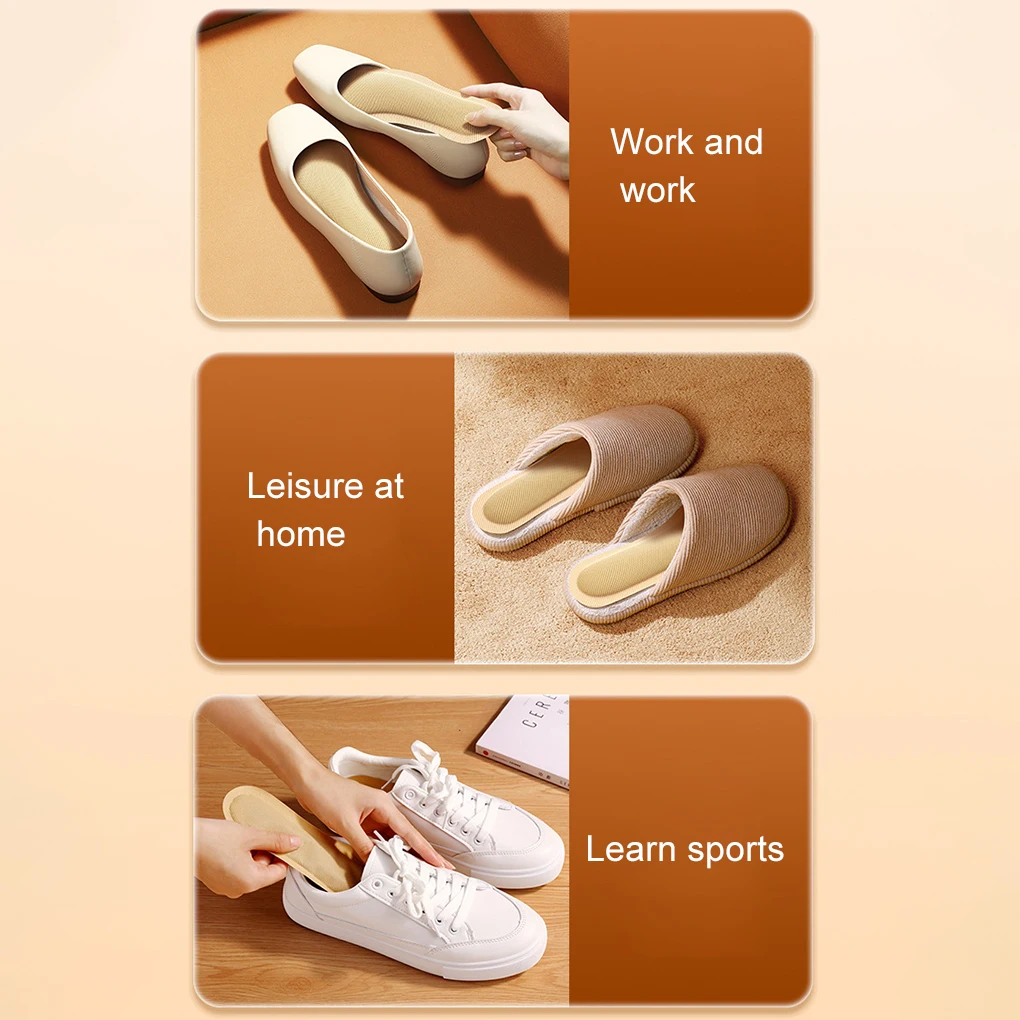 Heated Insoles Shoes Sole Mesh Deodorant Breathable Cushion Heating Insoles For Man Women Feet Warmer Winter Warming Foot Pad