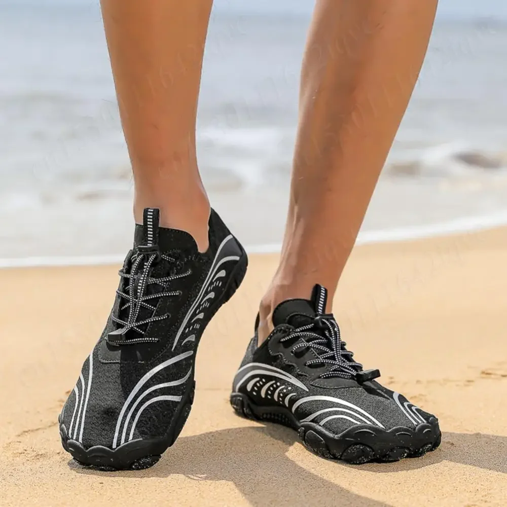 Non Slip Casual Wading Lightweight Aqua Shoes for Women Men Water Sneaker Barefoot Beach Shoes Unisex Casual Swimming