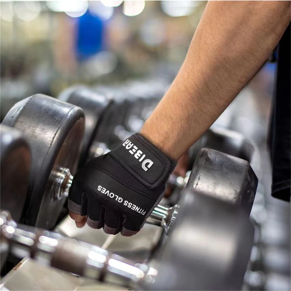 Weightlifting Gym Gloves Dumbbell Bodybuilding Training Fitness Yoga Crossfit Workout Riding 6
