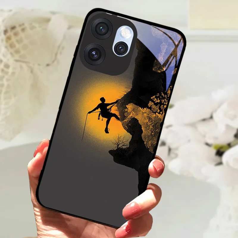 Tempered Glass Phone Case with Full Camera Protection