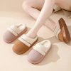 New Fur Slippers For Women Winter Fluffy Fashion Warm Thick Sole Plush Cozy Slides For Home Indoor Platform Cotton Shoes 5