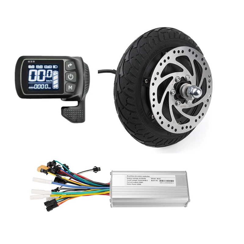 電動スクーター用モーターキット,ブラシレスコントローラー付き