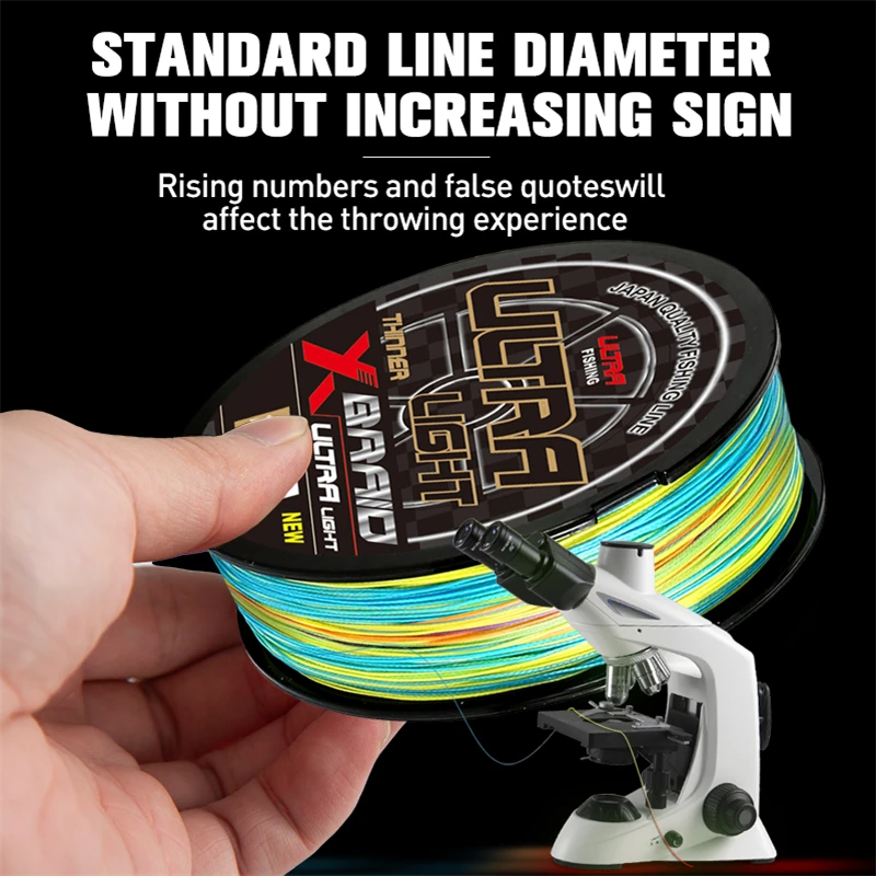 Ligne de pêche PE ZUKIBO ULTRA LIGHT 8 brins japonais - Multifilament ultra-lisse haute qualité pour pêche mer