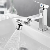 1080° Universal Rotation Faucet Dual Mode Sprayer Head Washbasin Kitchen Robot Arm Extension Faucets Aerator Bathroom Accessory 3