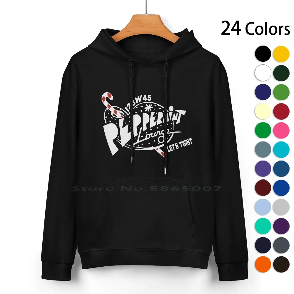 

Nyc Peppermint Lounge-Let's Twist Pure Cotton Hoodie Sweater 24 Colors New York Nyc Peppermint Lounge Club Dance Frug Twist Mod