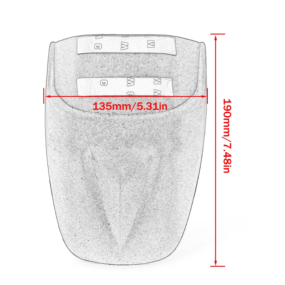 Motorrad-Kotflügel vorne, Kotflügel-Verlängerung, Verlängerung für Duke 790 Duke 790 2018 2019 2020 2021 – Detail 2