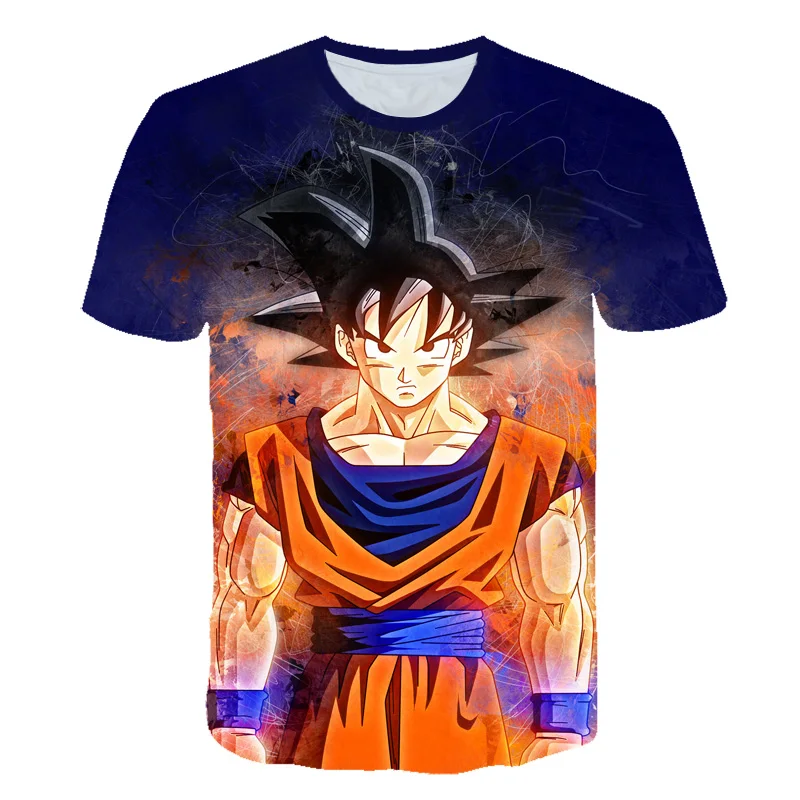 Children Dragon-Ball Z T-Shirt Children Boys Girls Kids Goku Print 3D TShirts Child Baby Tops Clothing Harajuku TShirt Clothes t-shirt for kid girl