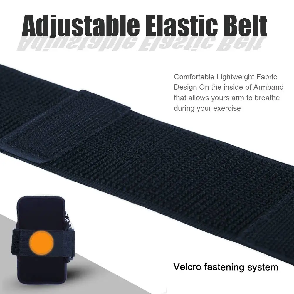 Universal Sport Armband Phone Holder for Running - Mobile Bag for Devices Under 6.8