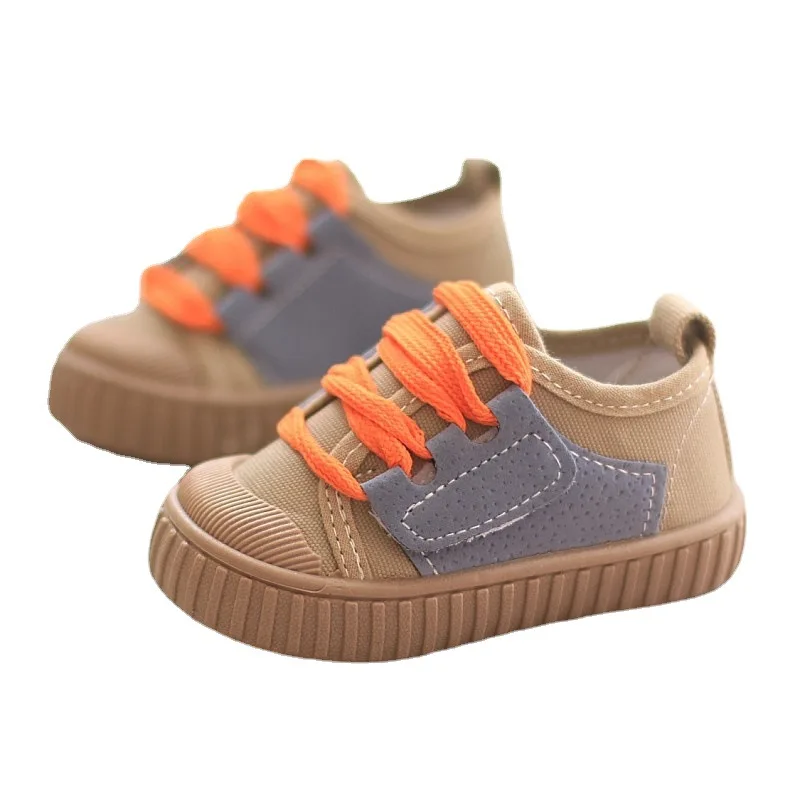 Baby Shoes Soft Sole Anti Slip Single Canva for Boy Girl