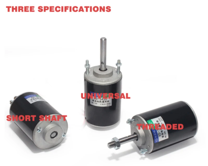 Mini motor DC de alto torque com