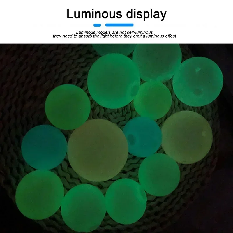 1/4pcs Stick Wall Ball Fluorescent Squash Xmas Sticky Target Ball Decompression Throw Fidget Gift Novelty Stress Relief Gifts fluorescent sticky ball toy