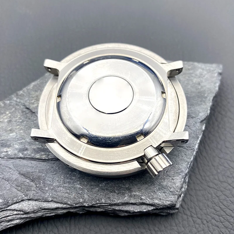 47mm 참치캔 시계 케이스 포함 사파이어 글라스 7S 4R NH35 NH36 오토매틱 무브먼트 20ATM 방수 남성 다이빙 케이스