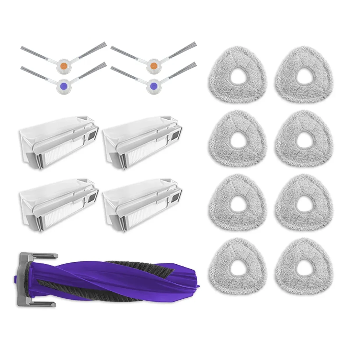 

Запчасти для робота-пылесоса J4, основная боковая щетка, фильтр НЕРА, насадка на швабру, запасные части, аксессуары