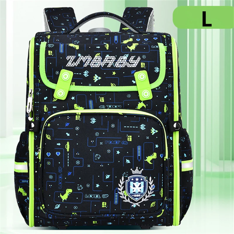 

Водонепроницаемые школьные ранцы для мальчиков и девочек, Детские портфели с мультипликационным рисунком, ортопедические рюкзаки для начальной школы, 2024