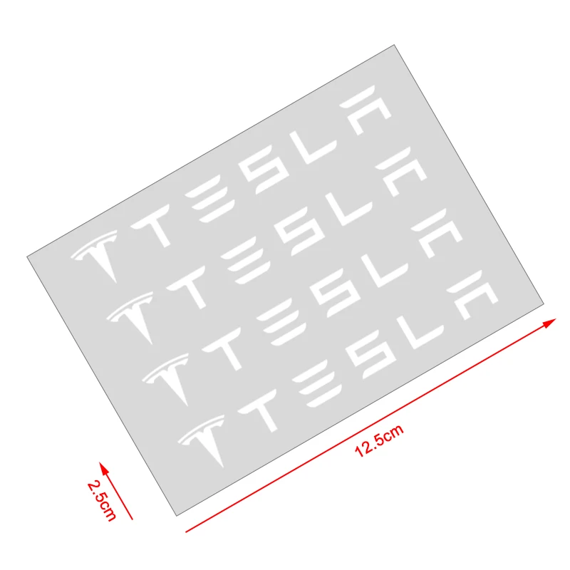 Krasbescherming deurgreep pvc sticker voor Tesla Model X S