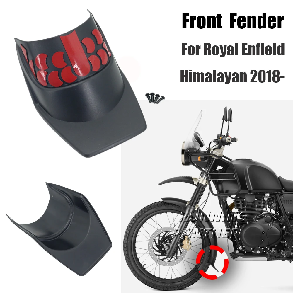 2018 2019 2020 2021 2022 Per Royal Enfield Himalayan Himalayan Anteriore Pneumatico Ruota Parafango Parafango Extender Hugger Splash Parafango