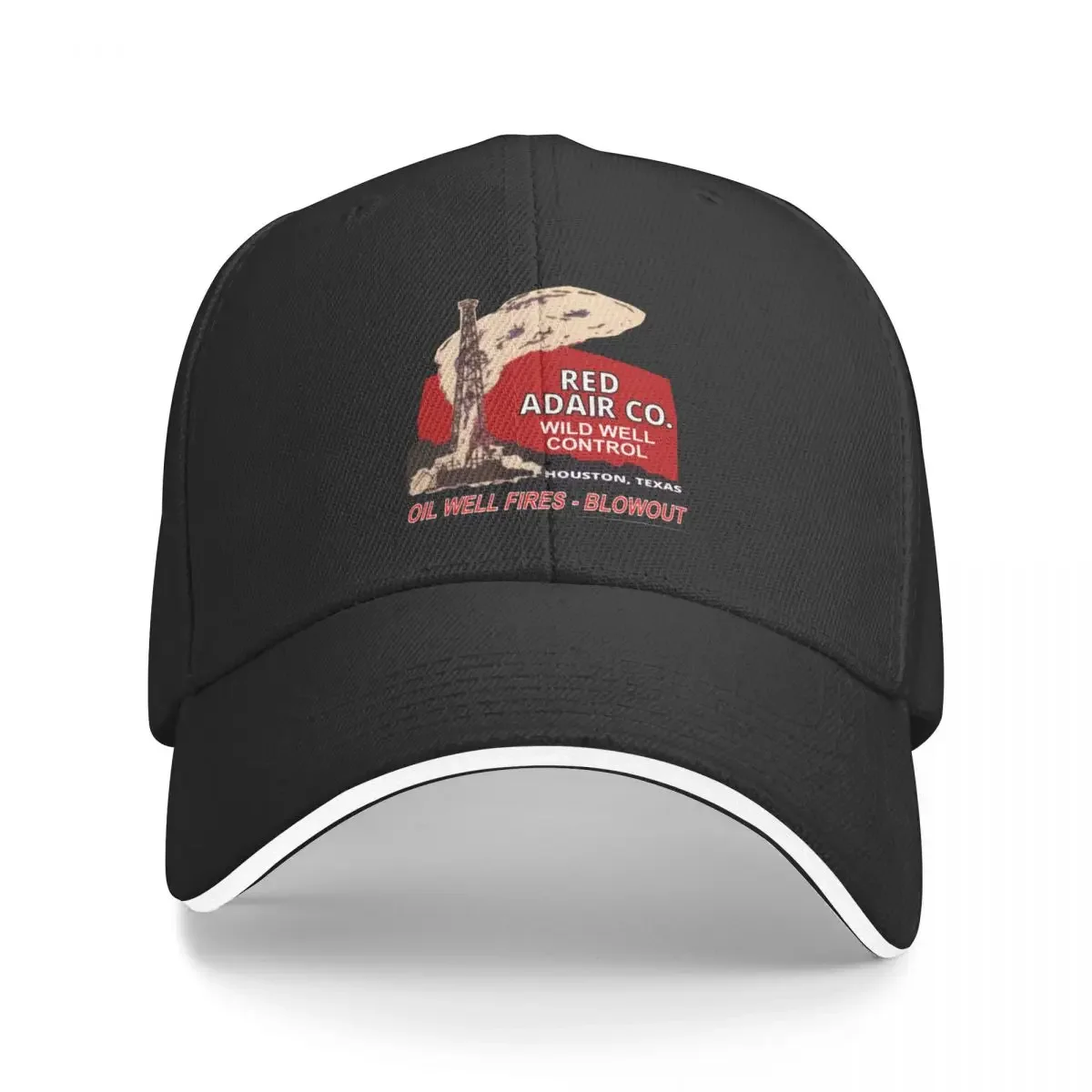 

Oil Well Firefighter Retro Logo - Small to Medium Baseball Cap birthday Luxury Brand For Man Women's