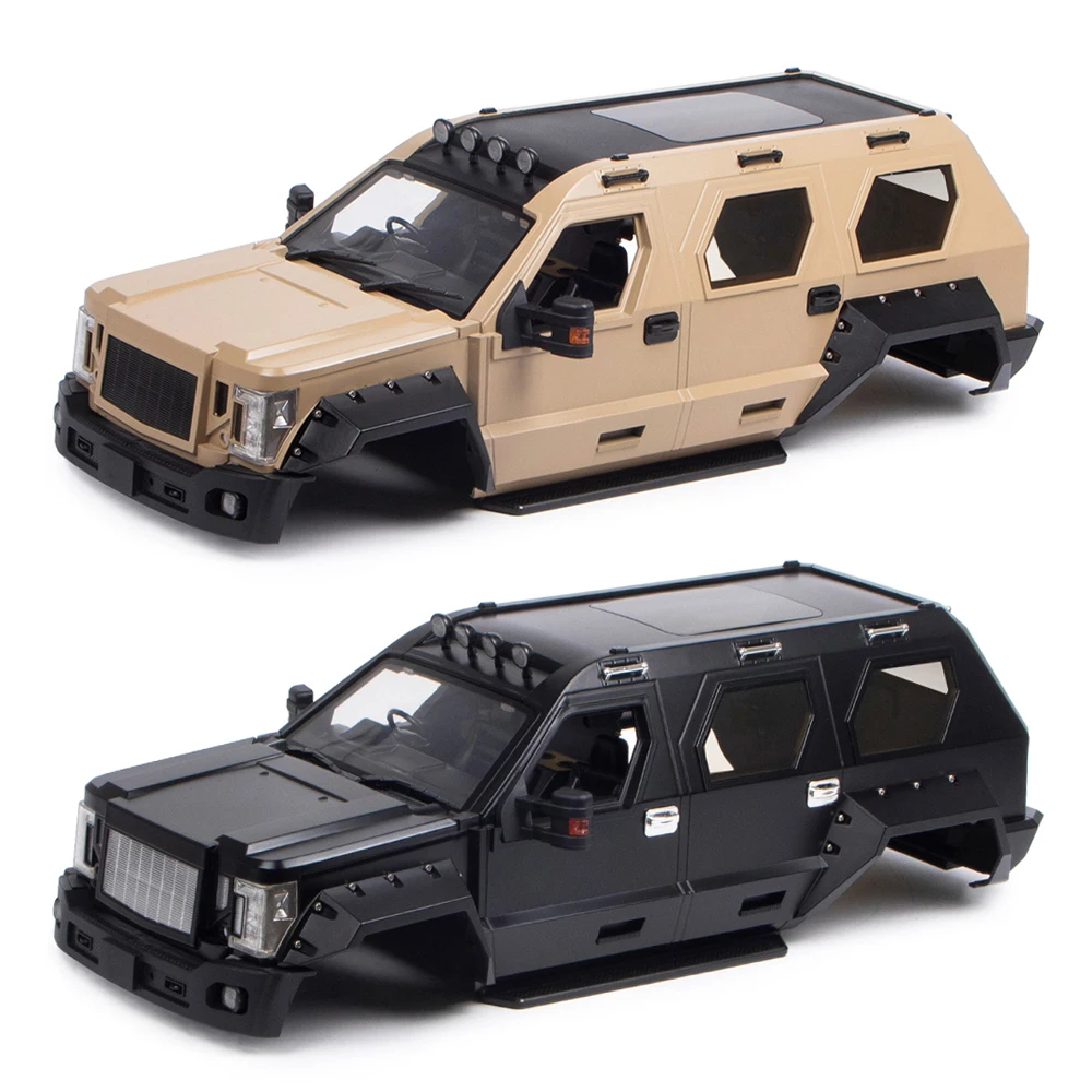 

Hard Plastic Unassembled 324mm Wheelbase G.PATTON GX Body Shell Kit For 1/10 RC Crawler Car Traxxas Trx4 AXIAL SCX10 EX86190
