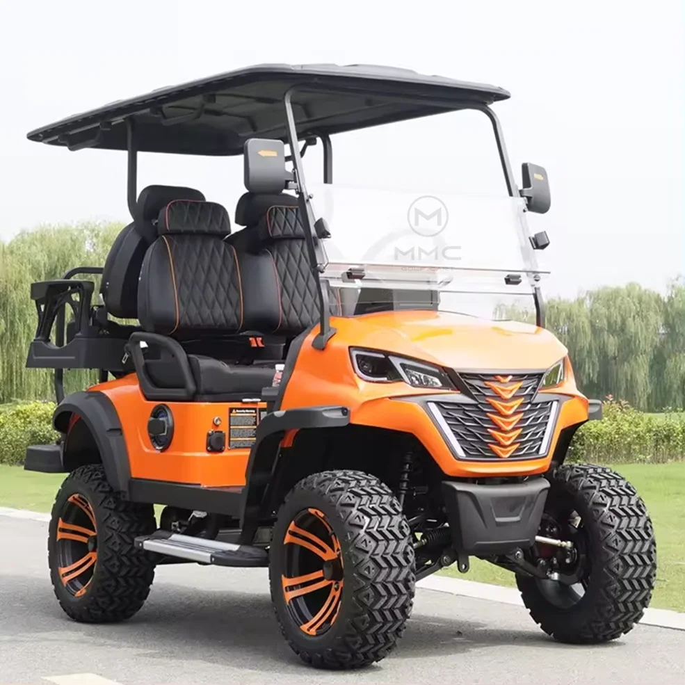 

Electric Four-Wheel Vehicle Off Road Street Legal 48V 72V Lithium Battery Golf Car Buggy 4 6 Seater Electric Golf Cart