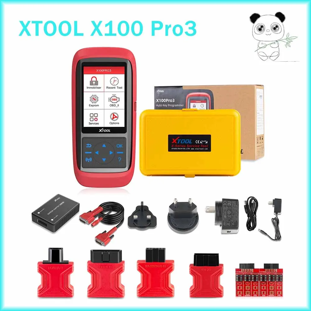 

XTOOL X100 Pro3 Professional Key Programmer Car Diagnostics Tools Code Reader 7 Service Lifetime Free Update With EEPROM Adapter
