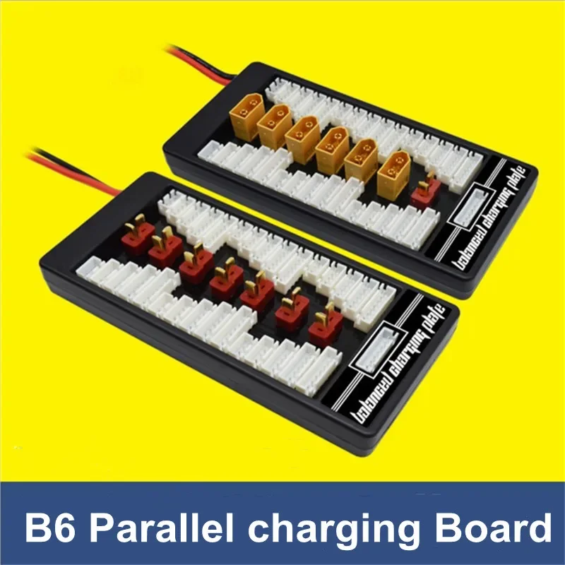 

2S-6S XT60 Plug/T Plug Parallel Charging Board Para Board XT60 Plug/T Plug for Imax B6 B6AC B8 UN A6