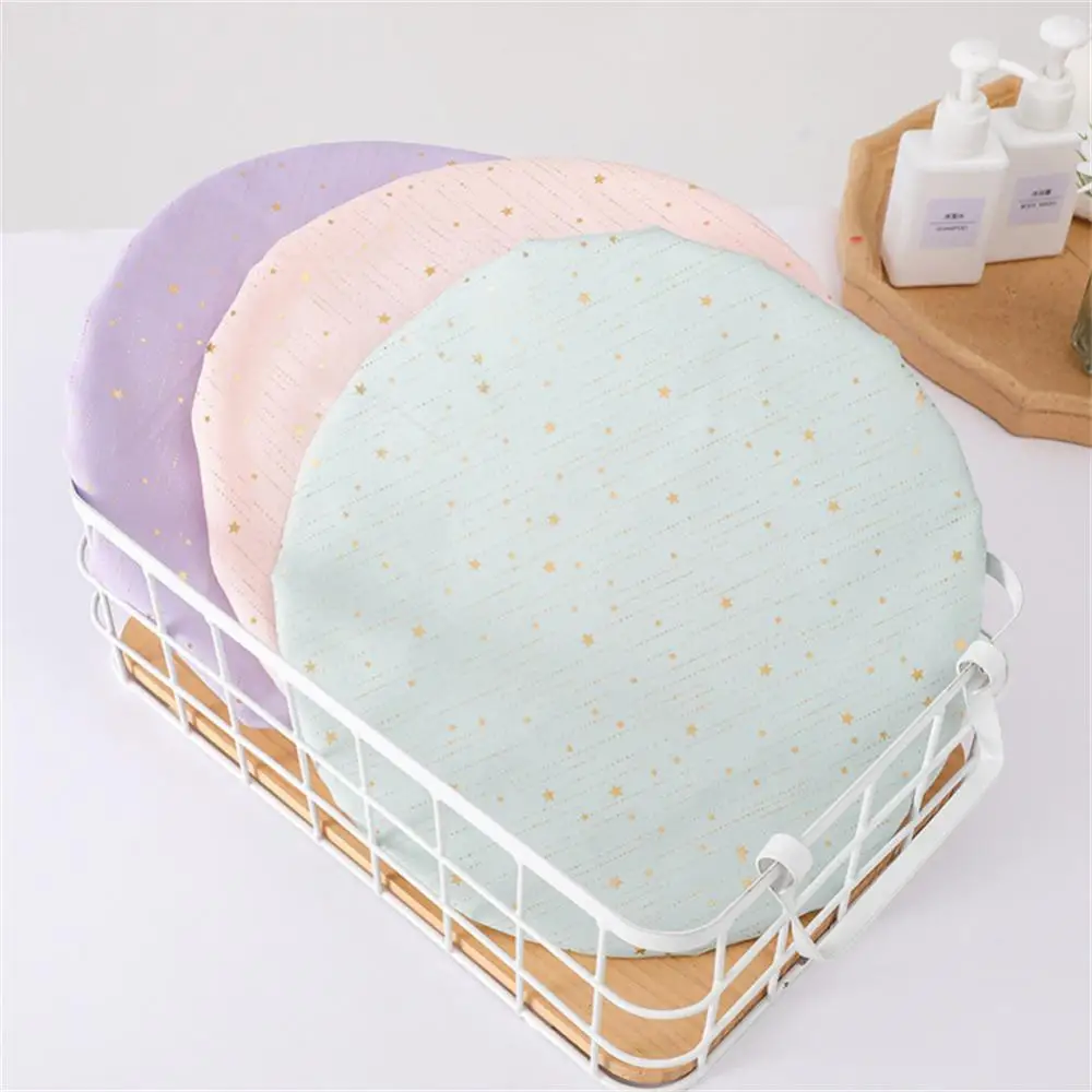High Quality Shower Cap Double Layers Multifunctional Shower Hat For Women Hair Waterproof Breathable And Dust-proof Accessiorie