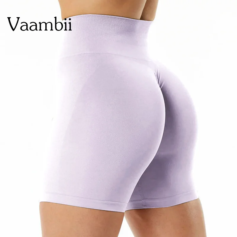 

2023 Gym Shorts High Waist Sweat Shorts Scrunch Butt Women Seamless Spandex Running Cycling Short Fitness Leggings Activewear