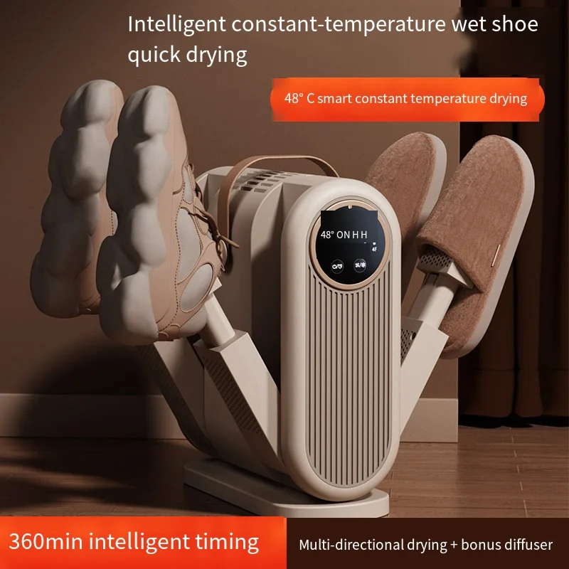 Intelligent Shoe Dryer Foldable Electric Shoe and Boots Dryer Timing Control Household Shoe Warmer Portable Heater For Socks