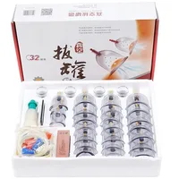 1Set Cupping Therapy Set Vacuum Cupping Set Suction Cups Massage Chinese Medicine Anti Cellulite Physiotherapy For Body Massager