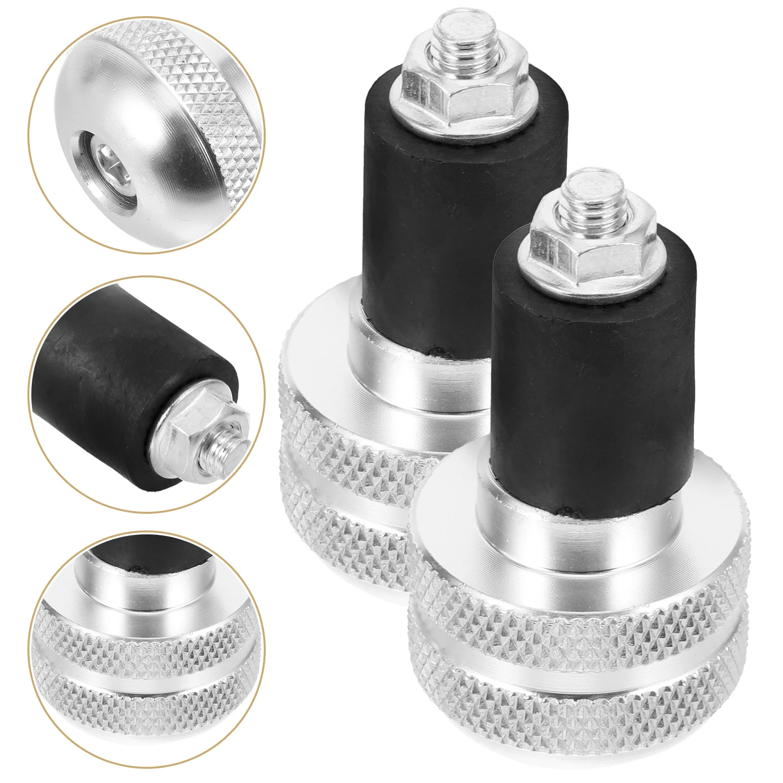 

1 Pair Handlebar Plug Mountain Cycling Bar Plug Handlebar Grip Bar End Replacement