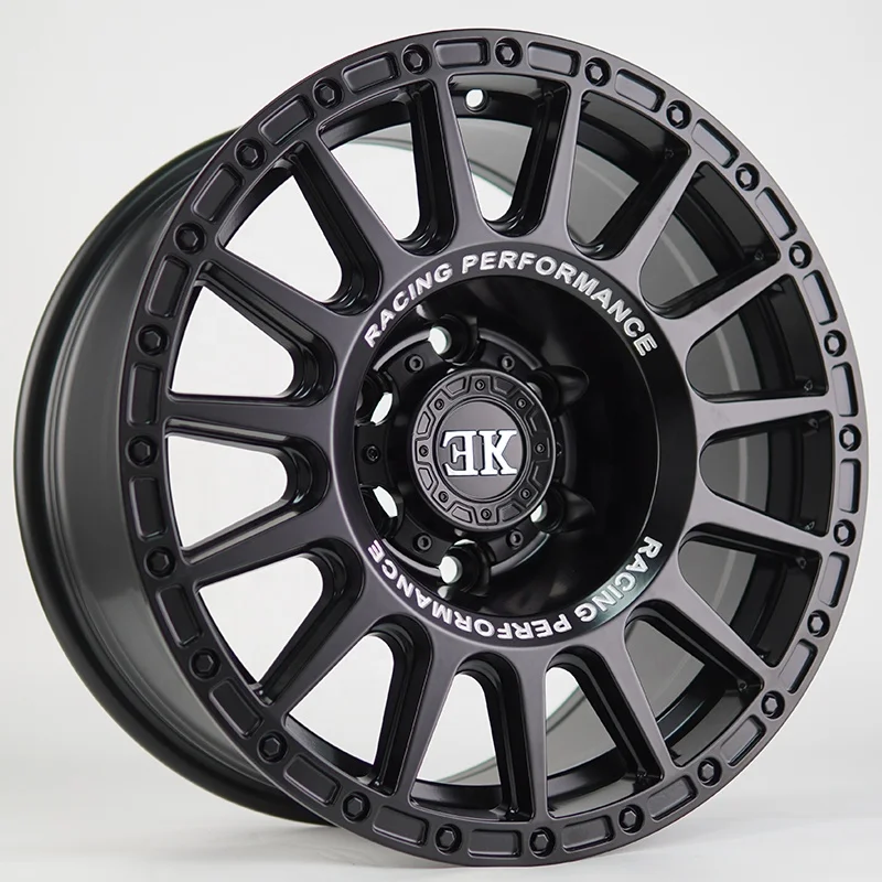 

KE5877 black flow forming wheel 6X139.7 ET0 17 inch alloy off-road vehicle Suitable for and Ford models