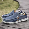 Summer Breathable Sneakers Men Canvas Shoes Slip On Loafers Men Comfty Casual Men Shoes Lightweight Flats Men Walking Zapatos 4