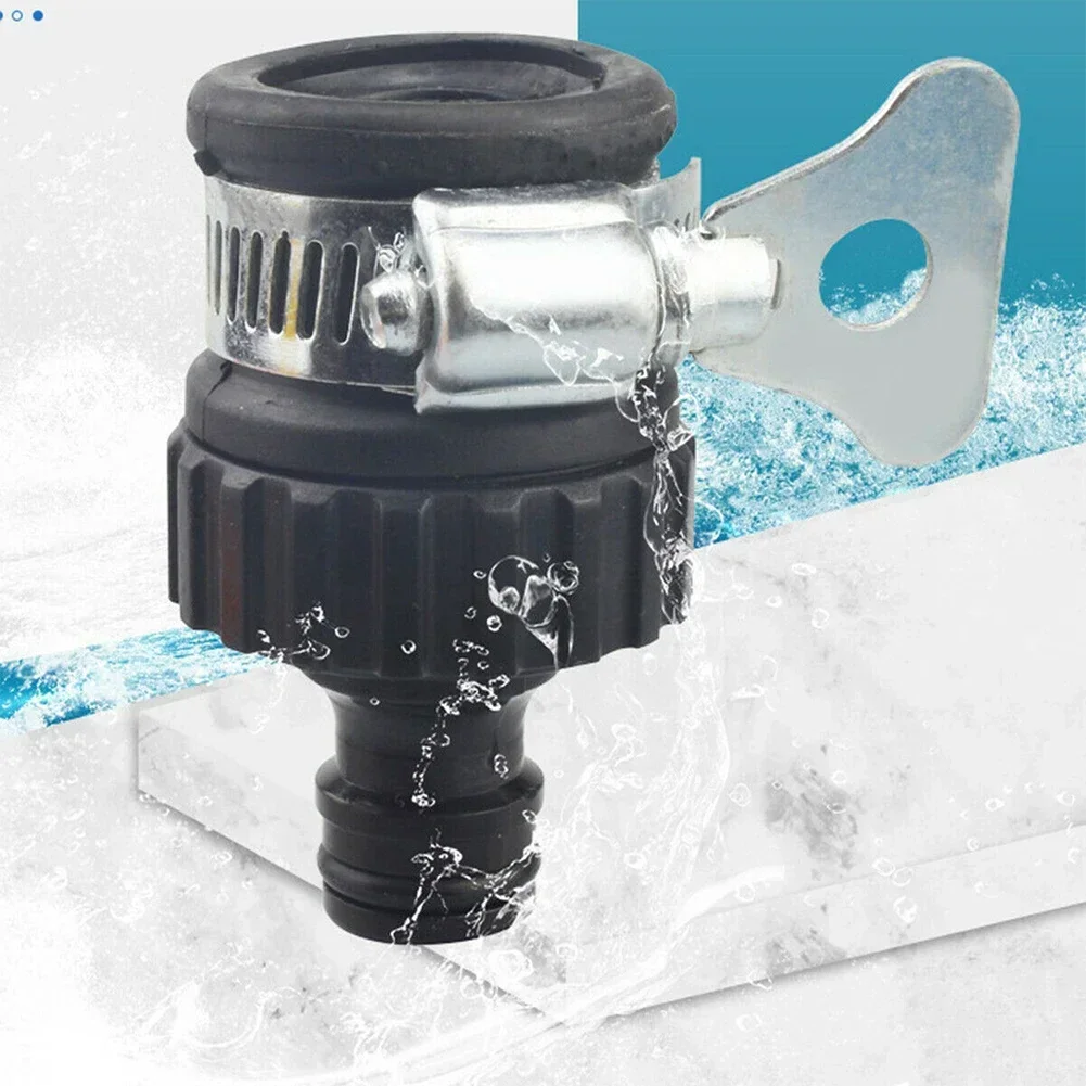 Universal Garden Hose Pipe Fitting Faucet Adapter Kitchen Bath Tap Mixer Tap Faucet Multi-function Faucet Adapter O-ring Water 6