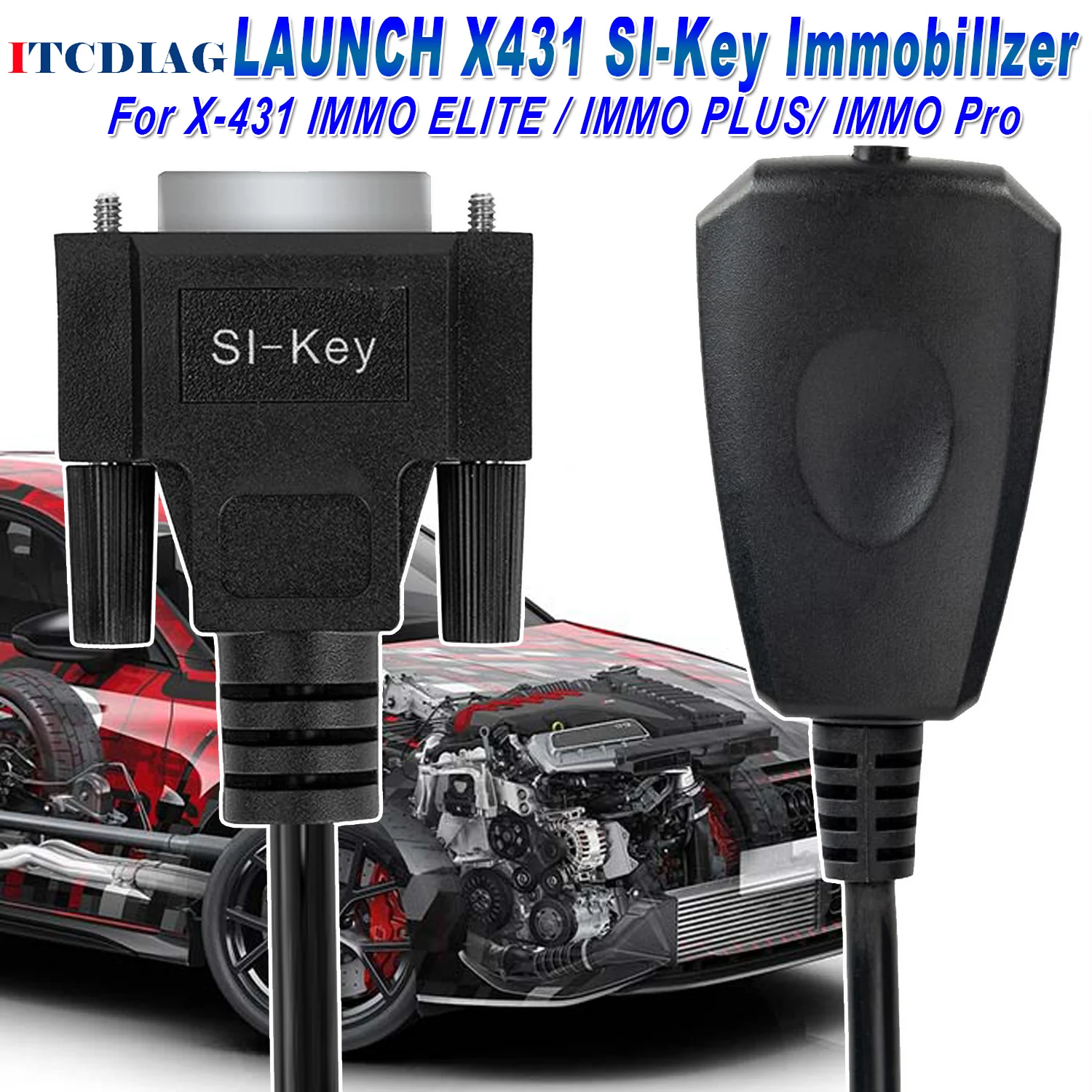 Avvia X431 Si Key Immobillzer Key Programmer Si-Key Simula Il Supporto Chiave Per X-431 Immo Elite / Immo Plus/ Immo Pro