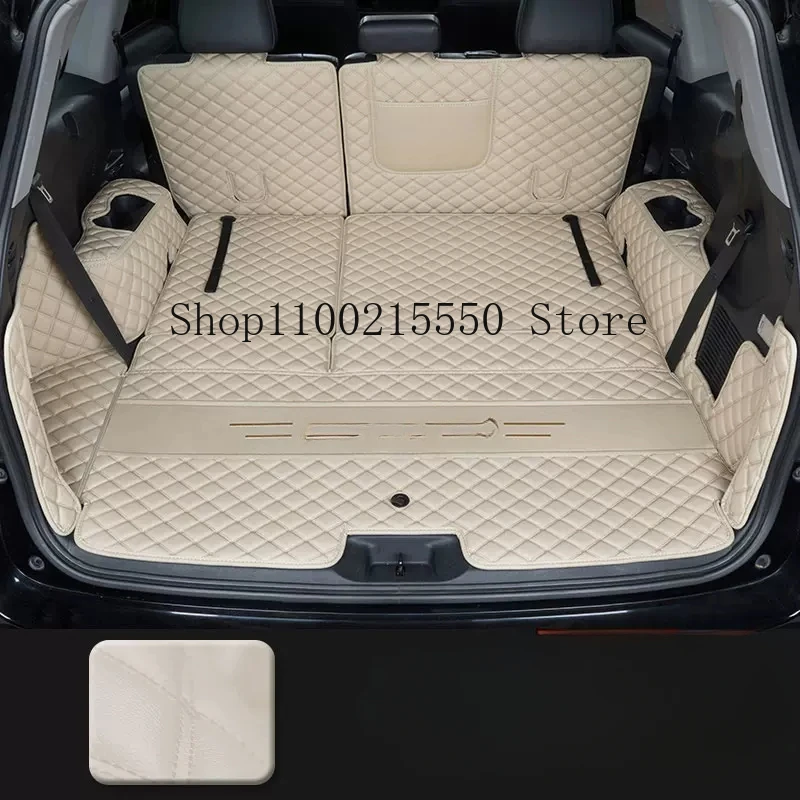 

Top Quality! Special Car Trunk Mats For Toyota Highlander 7 Seats 2022-2023 Durable Boot Carpets Cargo Liner