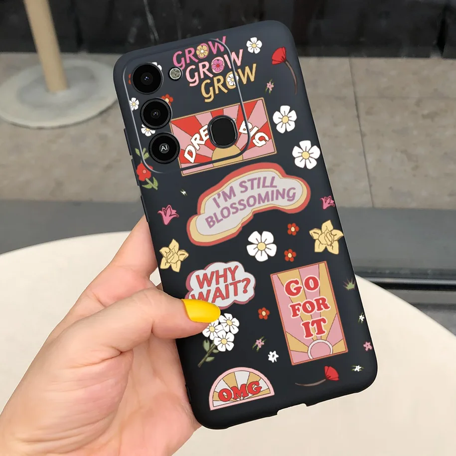 Romantic Couple Heart Silicone Phone Case - Artistic Soft TPU Cover