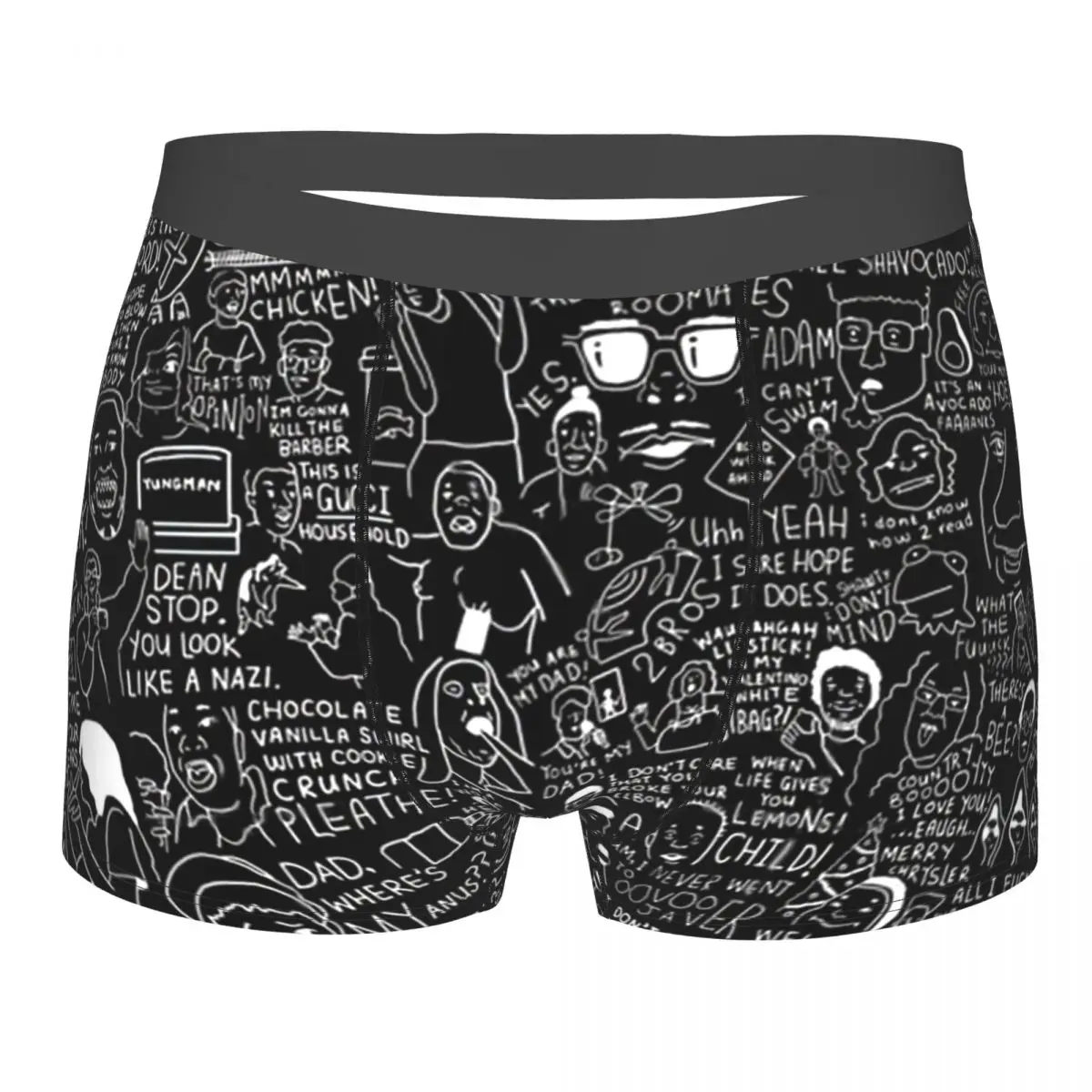 An Ultimate Vine Compilation Underpants Breathbale Panties Male Underwear Print Shorts Boxer Briefs