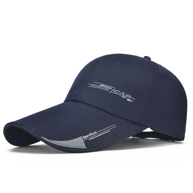 Quick Dry Waterproof Sport Duck Tongue Sun Hat Outdoor Space Baseball Cap Adjustable High Ponytail Hat