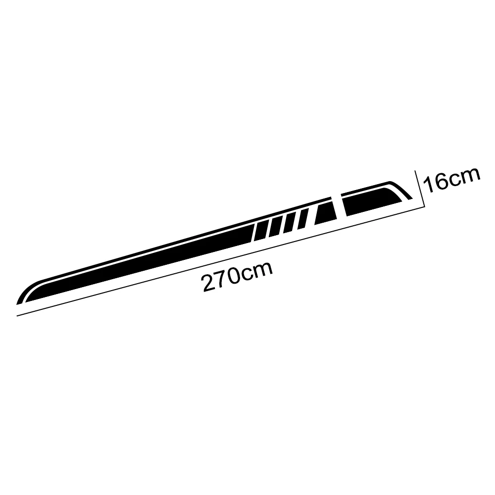 Set of 2 Car Stickers - Camper Van Tuning Vinyl Decals