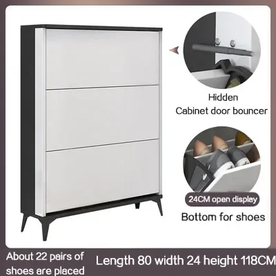 White 80X24X118CM