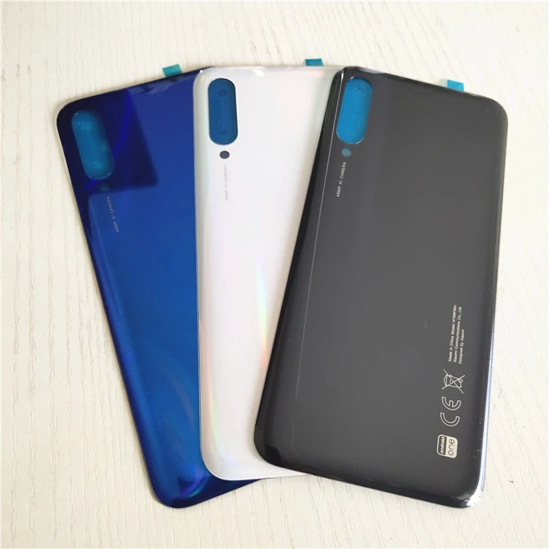 

Оригинальная стеклянная крышка для Xiaomi Mi CC9E A3 MiA3 задняя крышка батарейного отсека Корпус задняя крышка с клеем