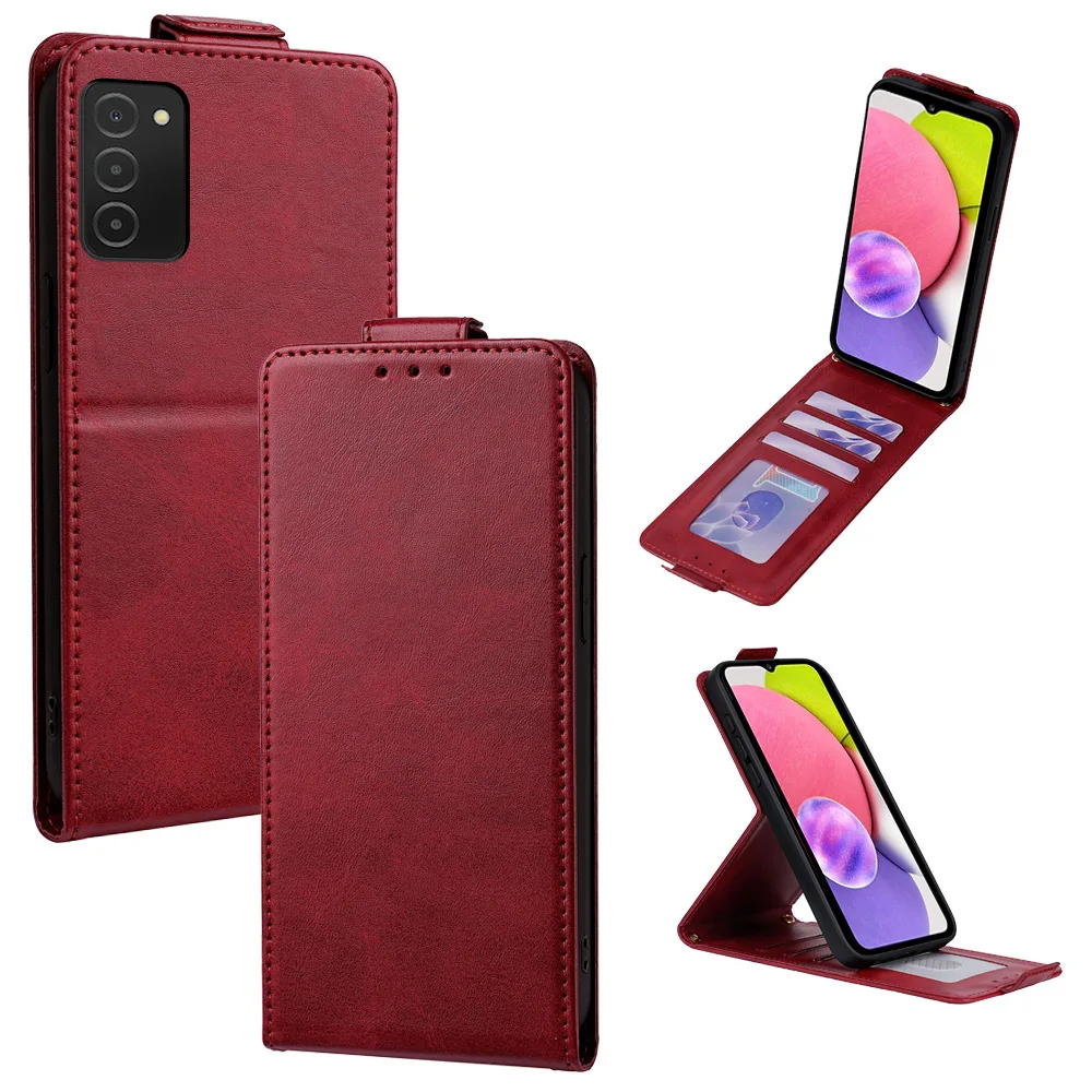 Classic Vertical Flip Case with 3-Card Holder