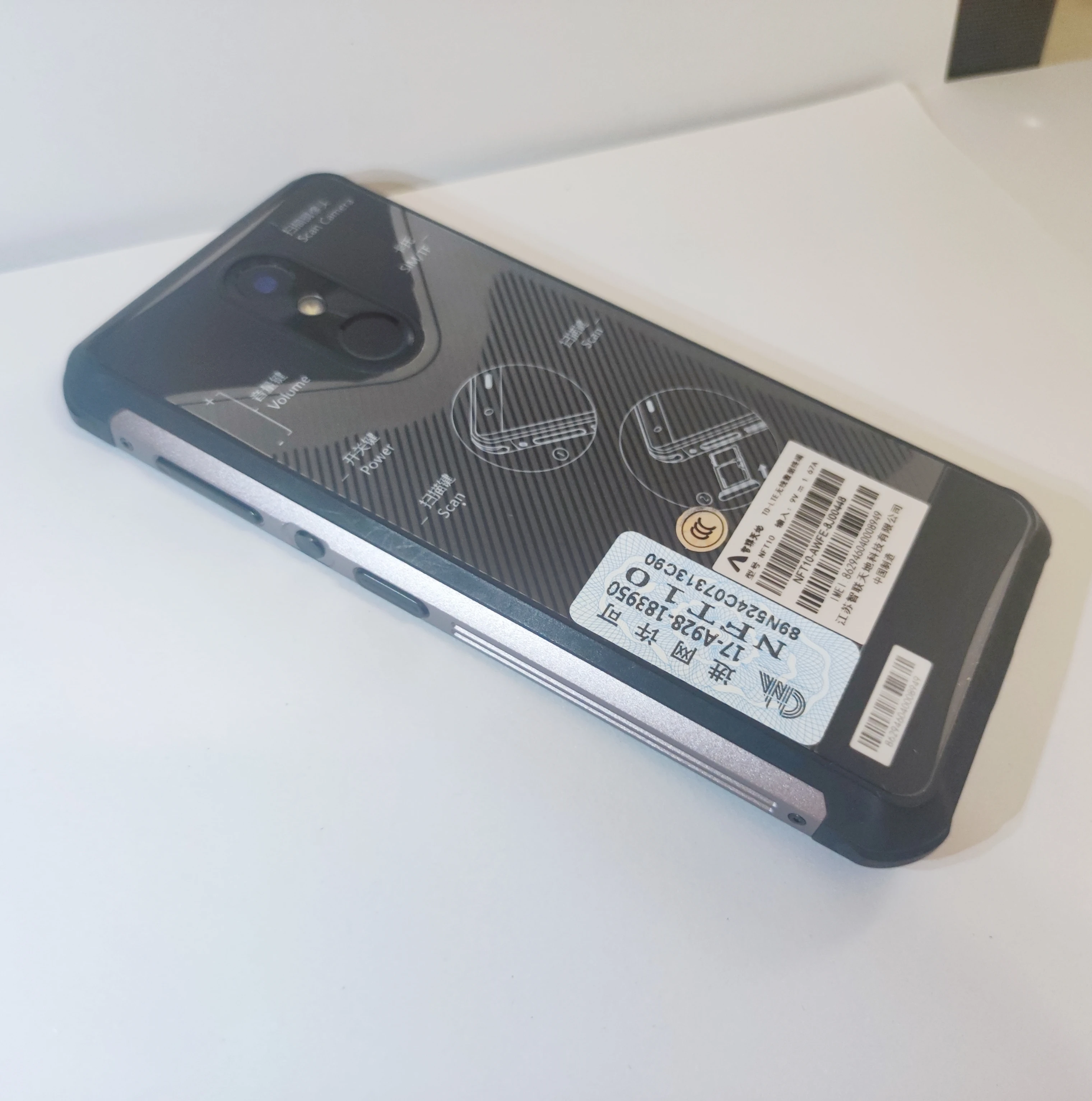 Newland Android7.1 Data Collection 1D 2D Barcode Scanner for Industrial Durability IP65 WIFI GPS Bluetooth 4G 4800mAh Battery