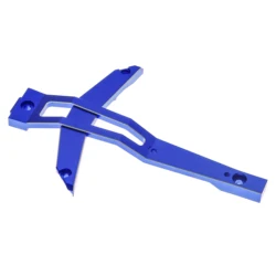 Heavy - Duty Metal Front Chassis Brace - RC Car Reinforcement Upgrade (Blue)