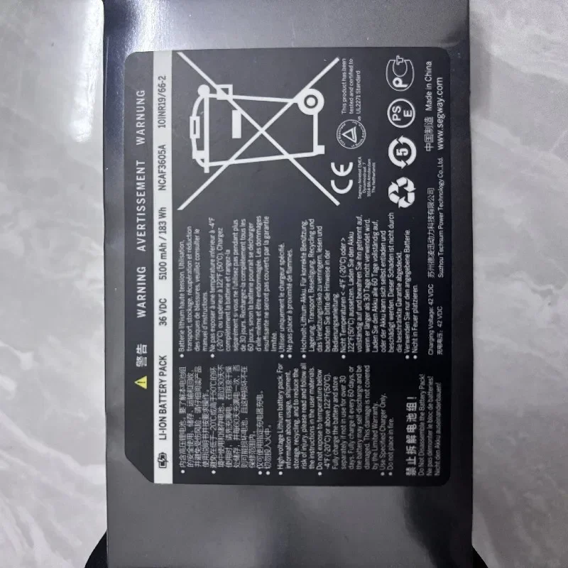 Batterie Lithium 720 Wh pour Ninebot Elite - Nino Robotics